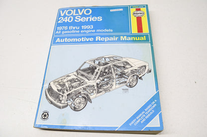 Haynes Auto Repair Manual Volvo 240 Series Gas Engine Models 76-93