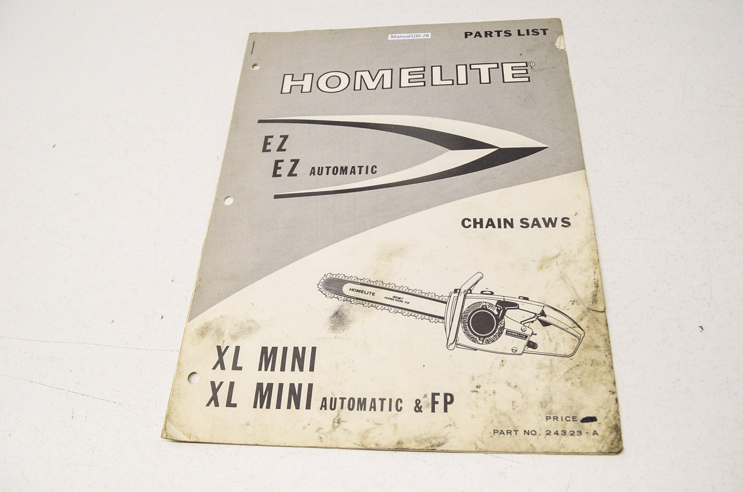 Chain Saw Parts List Guide EZ & EZ Automatic NOS