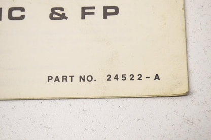 Homelite Chain Saw Parts List Guide EZ Auto & Super XL Mini Auto & FP