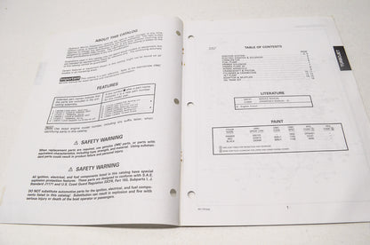 Preliminary Edition Parts Catalog 90 & 115 Turbojet Models NOS