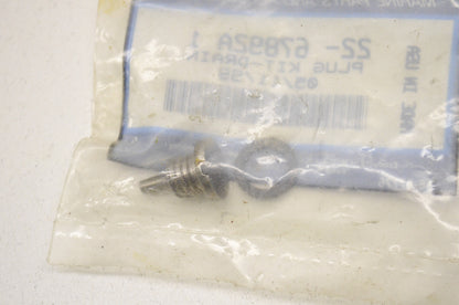 New OEM Quicksilver Mercury Drain Plug Kit NOS