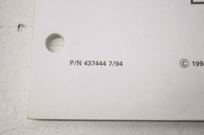 Preliminary Edition Parts Catalog 80 Tiller Jet 85TTL Models NOS