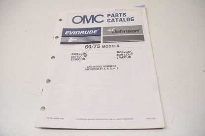 Parts Catalog 60 & 75 Models NOS