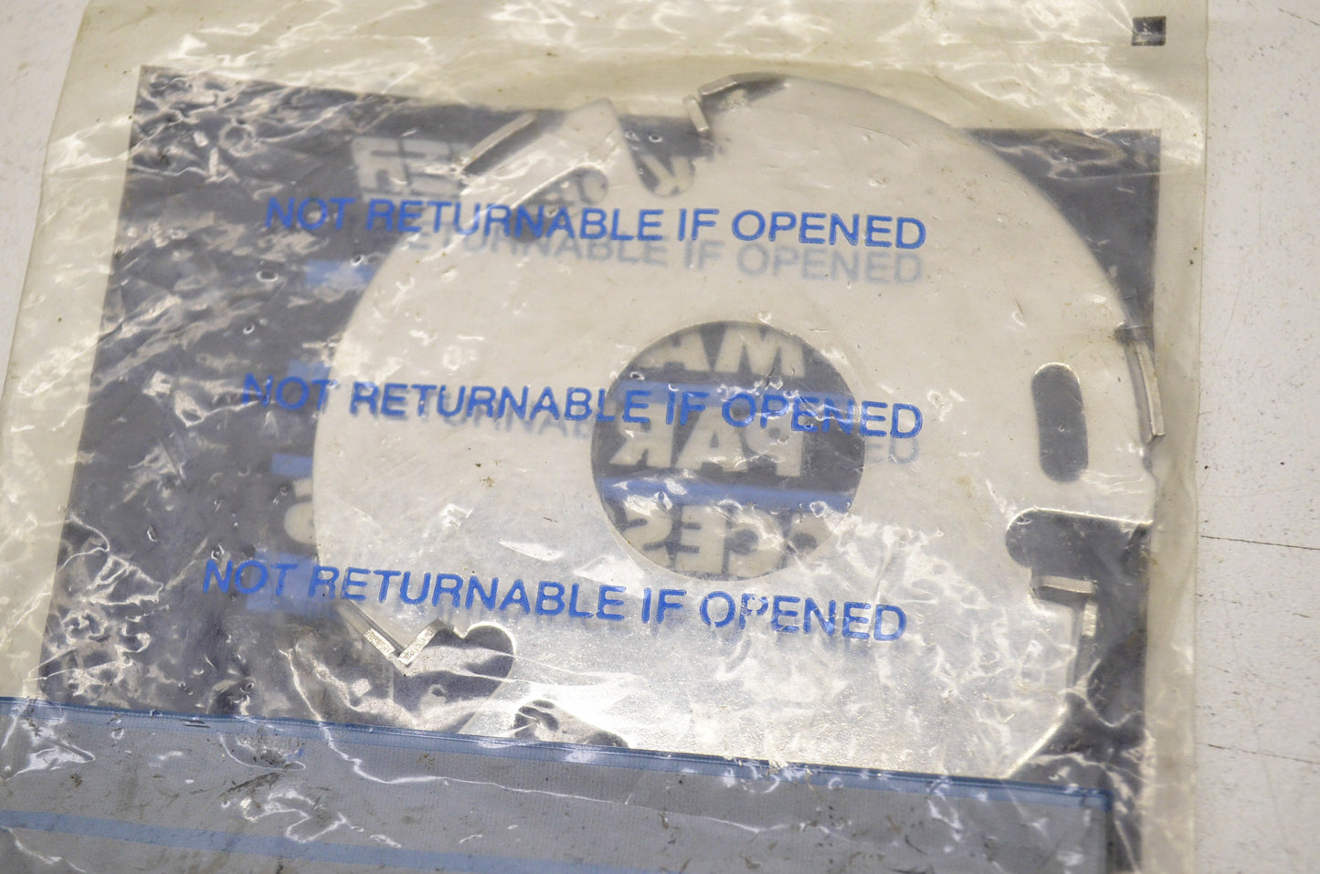 Quicksilver 20164 Mercury Plate NOS