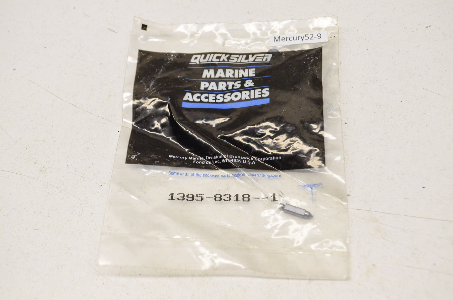 New OEM Quicksilver Mercury Needle Valve Seat Assembly NOS