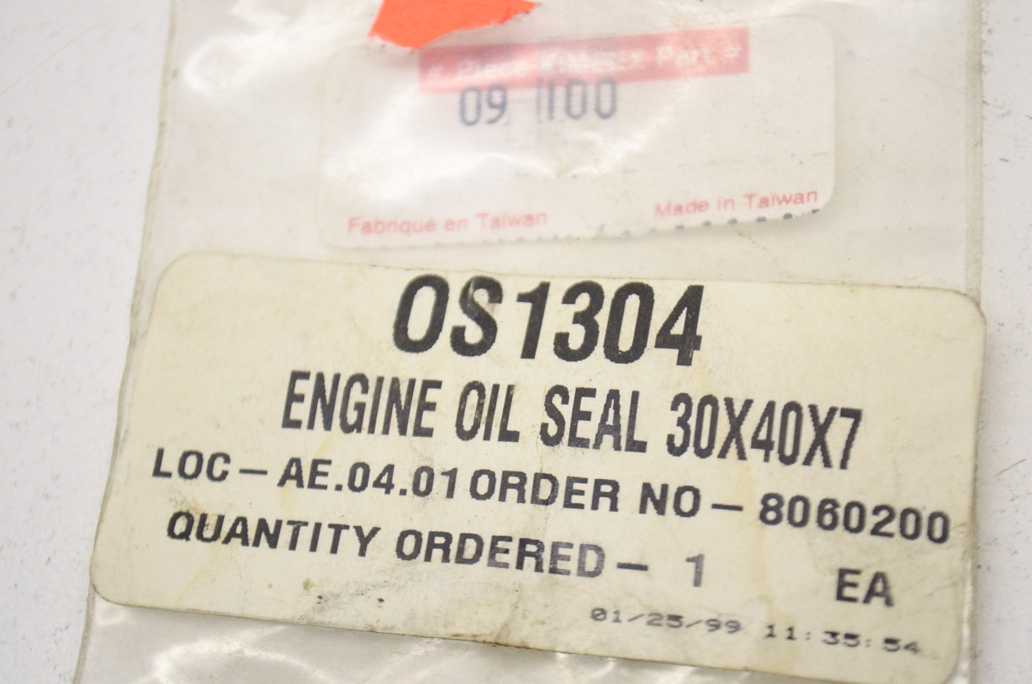 New Kimpex Engine Oil Seal 30x40x7 NOS
