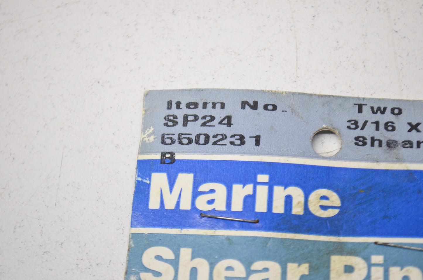 Marine Shear Pin Pack 3-16 x 1-1/4in NOS