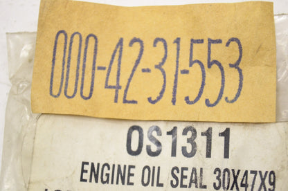 New Kimpex Engine Oil Seal 30x47x9 NOS