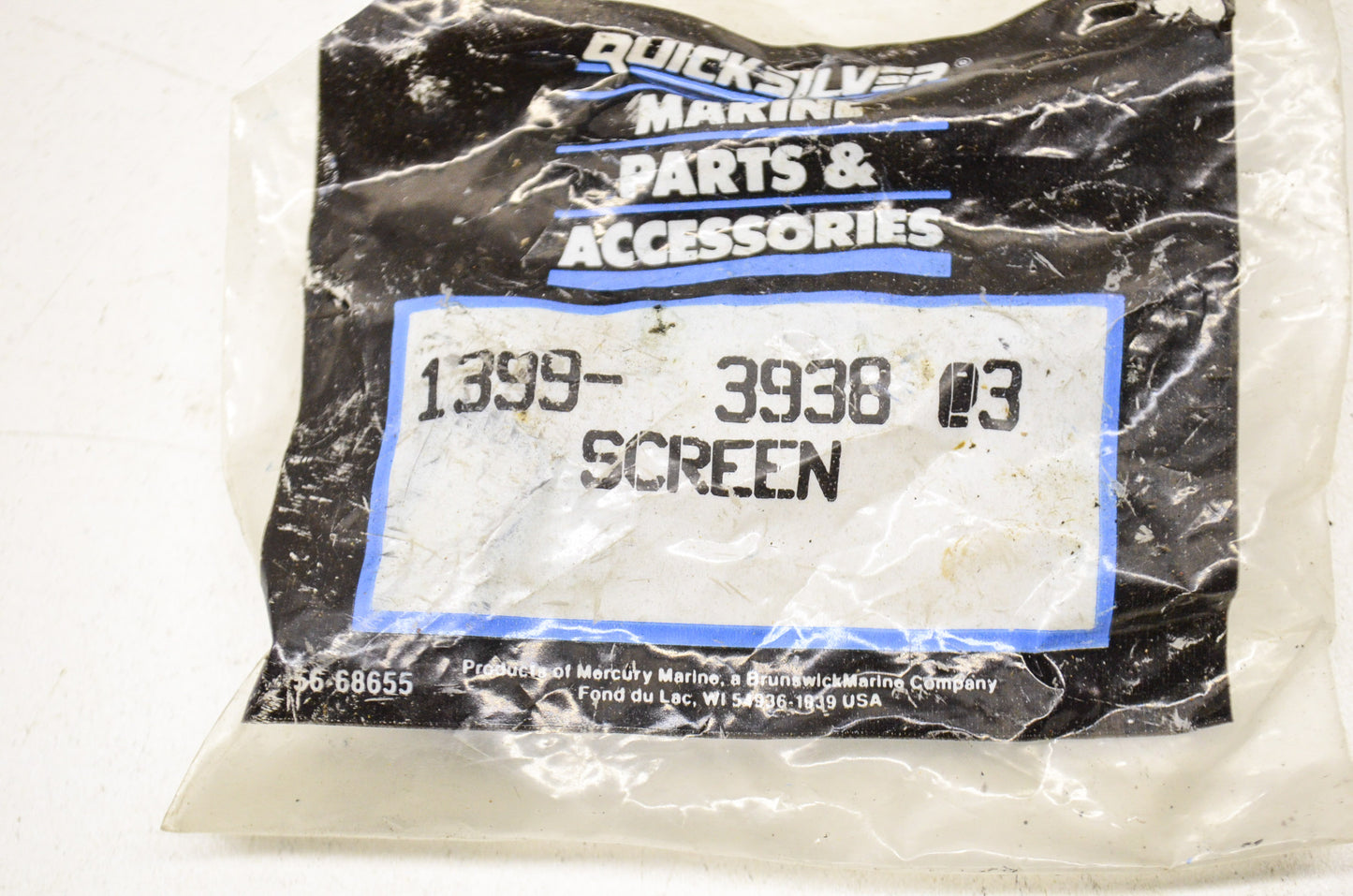 Quicksilver 1399-3938 Mercury Screen NOS
