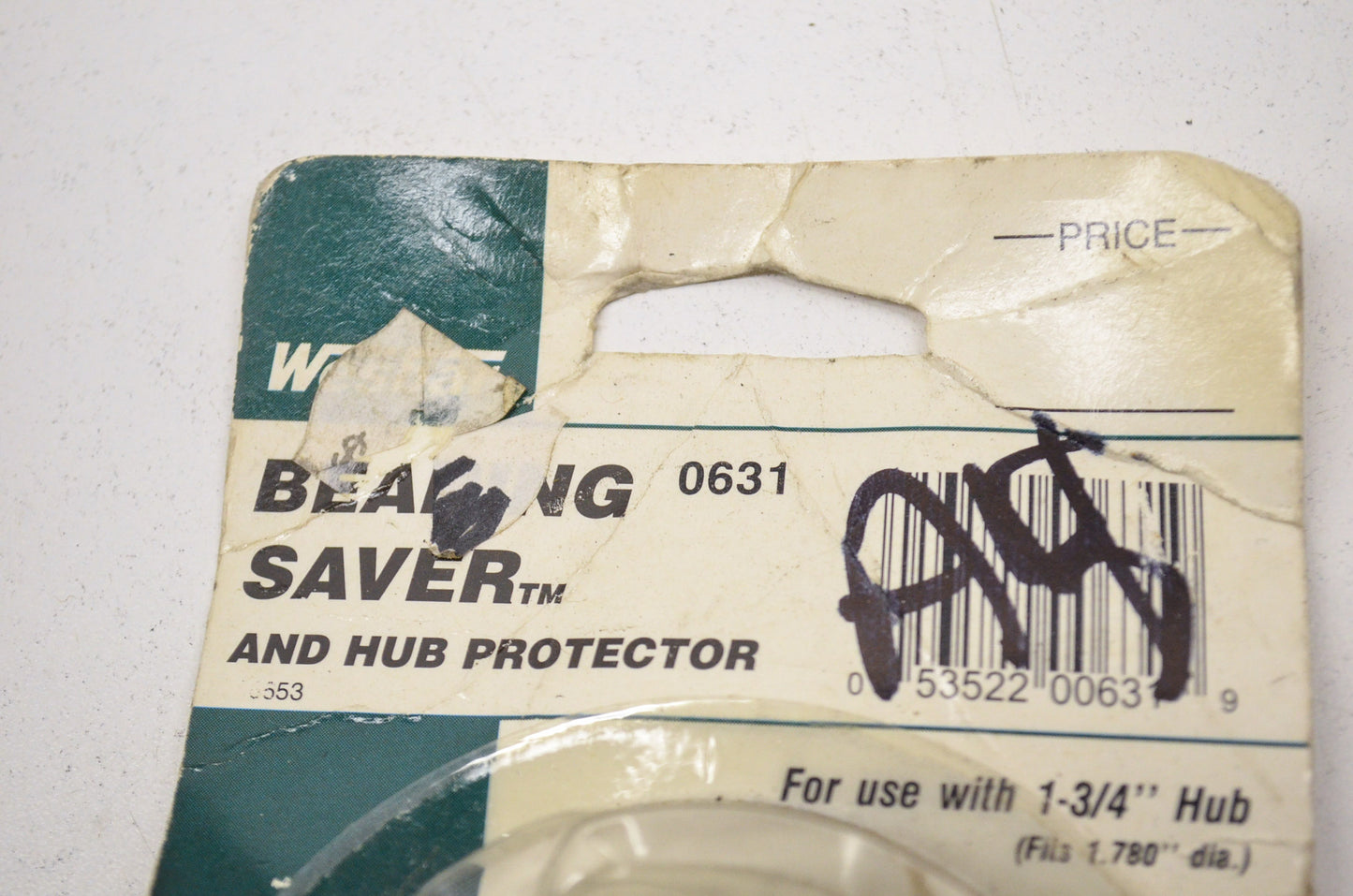 New Wesbar Bearing Saver & Hub Protector 1-3/4 in Hub NOS