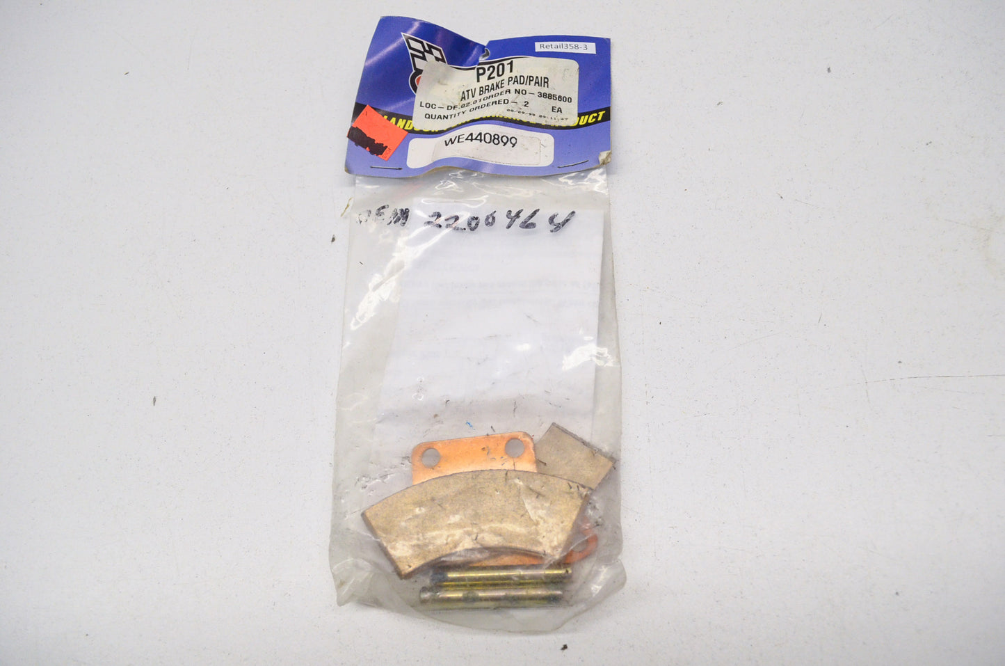 ATV Brake Pad Set NOS
