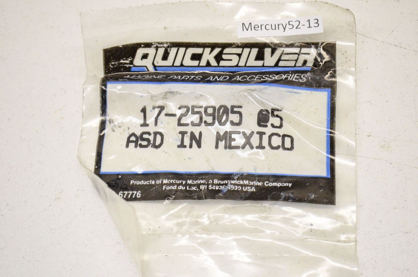 Quicksilver 17-25905 Mercury Roll Pins Qty 4 NOS
