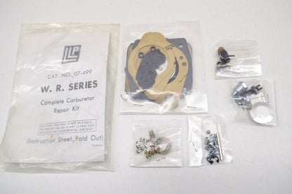 New LP Walbro Cat W.R. Series Complete Carburetor Kit NOS
