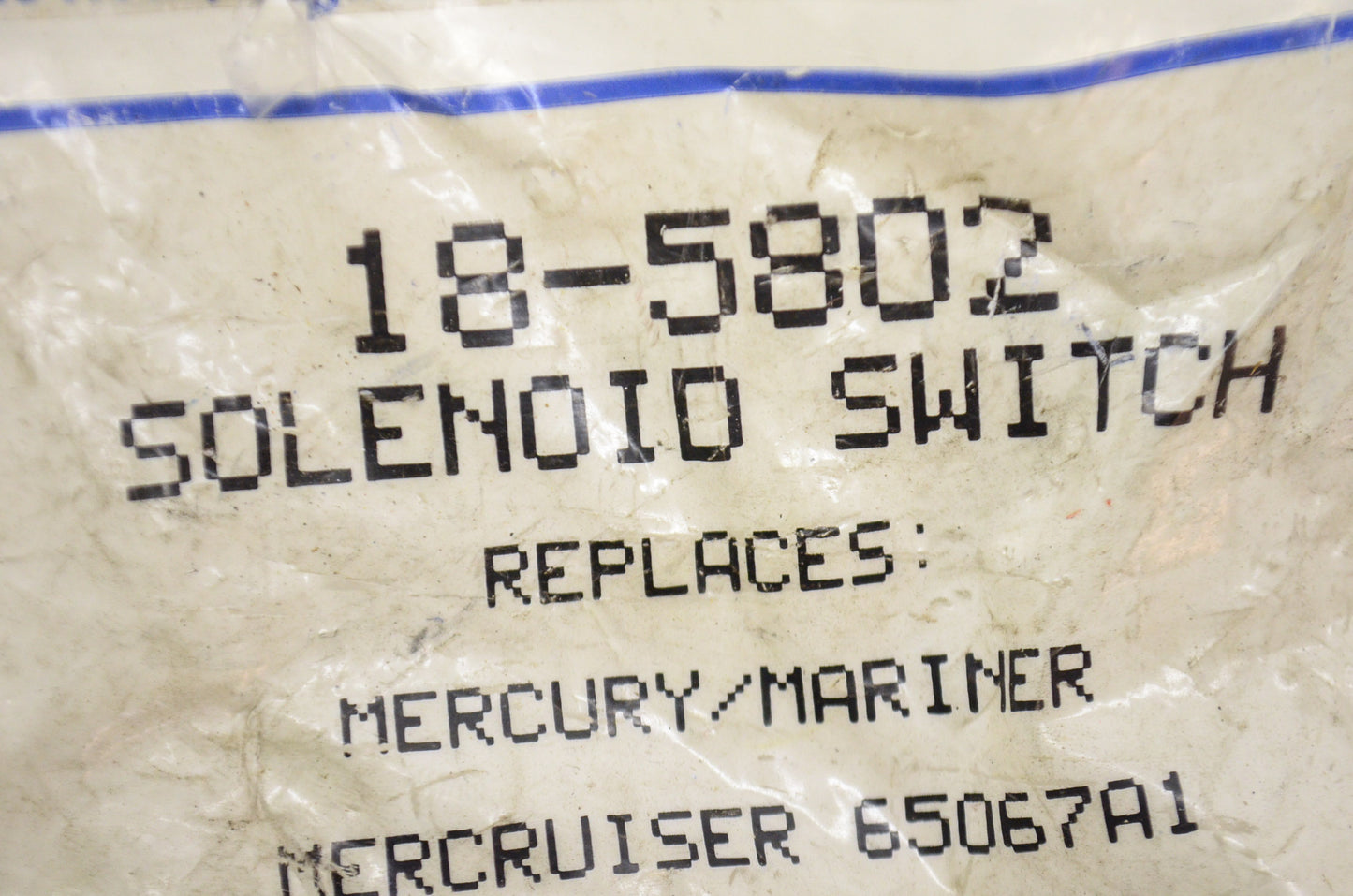 New Sierra Solenoid Switch Mercury Mariner 6506A1 Replacement NOS