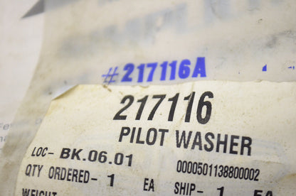 Comet 217116 Pilot Washer NOS