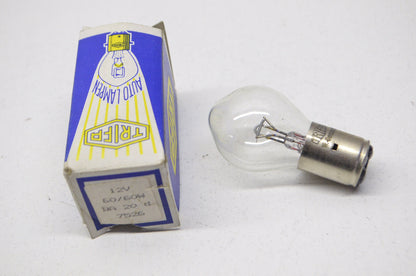 New Trifa 12 V 6060W BA 20 d Light Bulb NOS