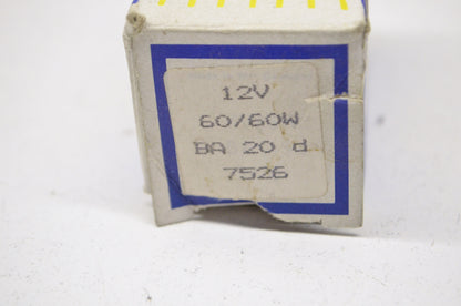 New Trifa 12 V 6060W BA 20 d Light Bulb NOS