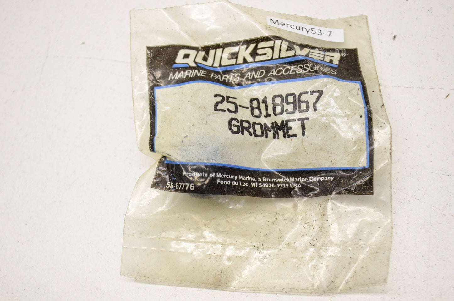 New OEM Quicksilver Mercury Grommet NOS