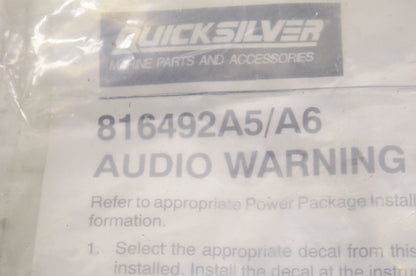 New OEM Quicksilver Mercury Audio Warning Buzzer NOS