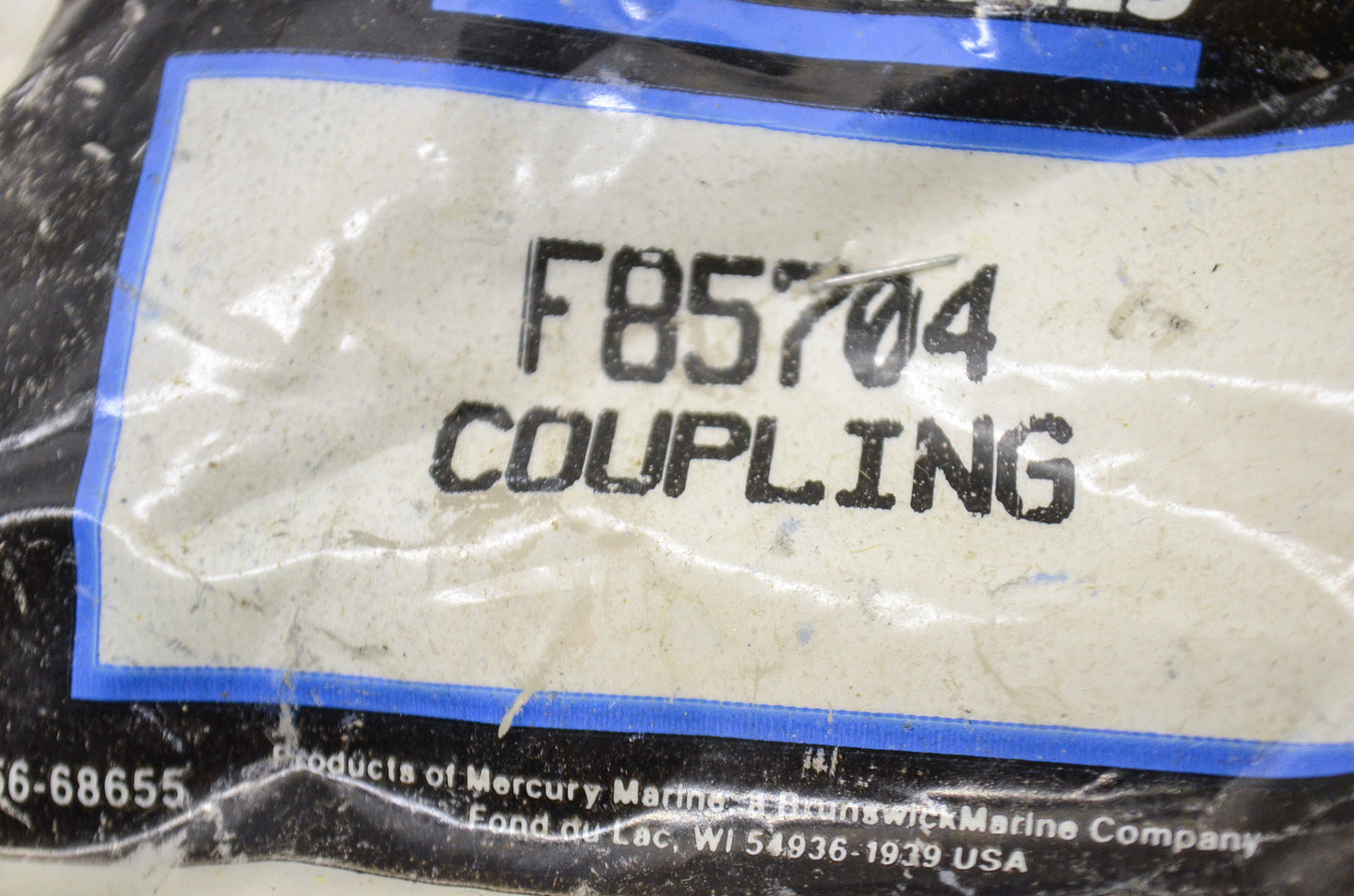 New OEM Quicksilver Mercury Coupling NOS