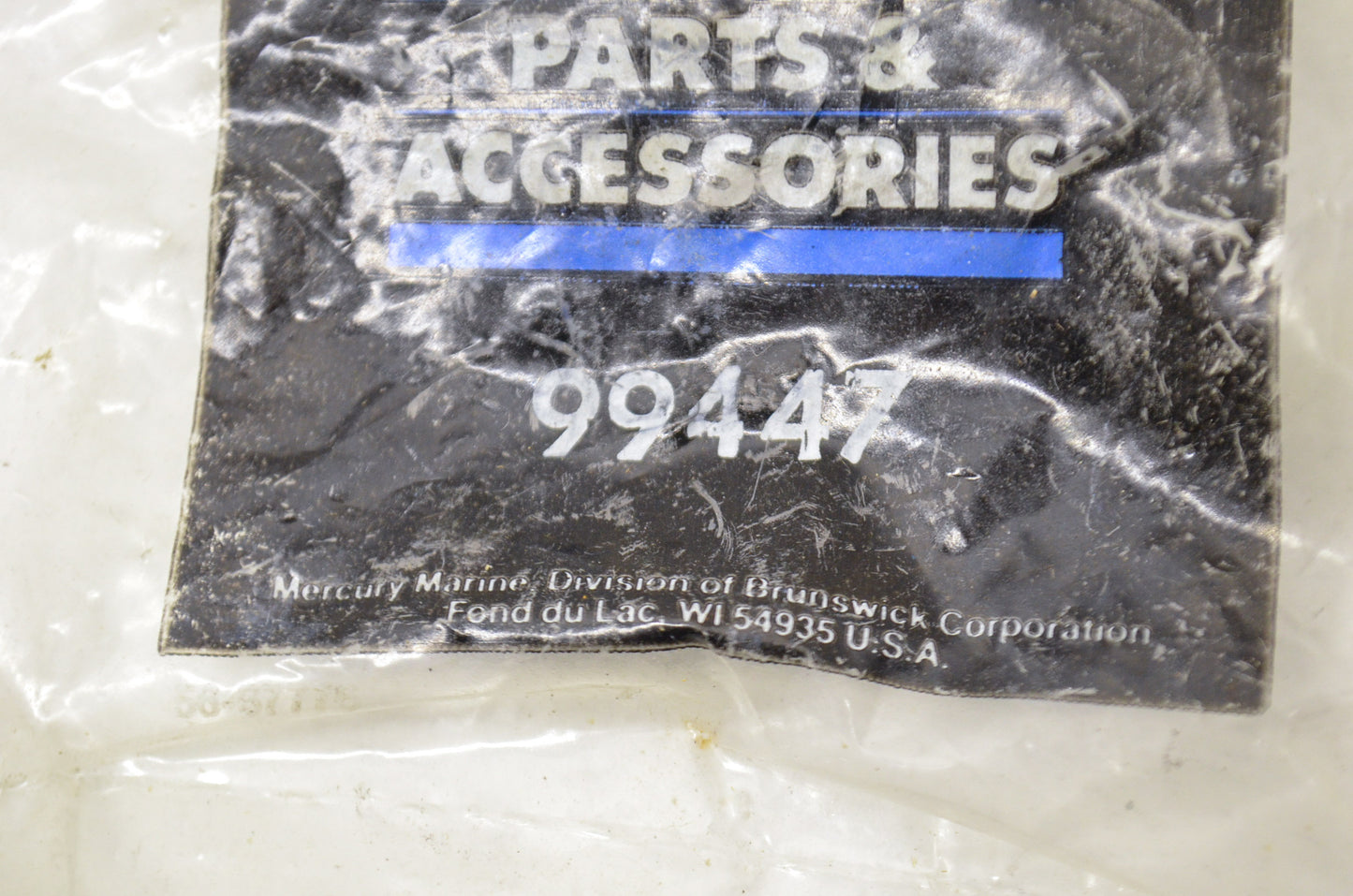 OEM Mercury 99447 Quicksilver Retainer NOS
