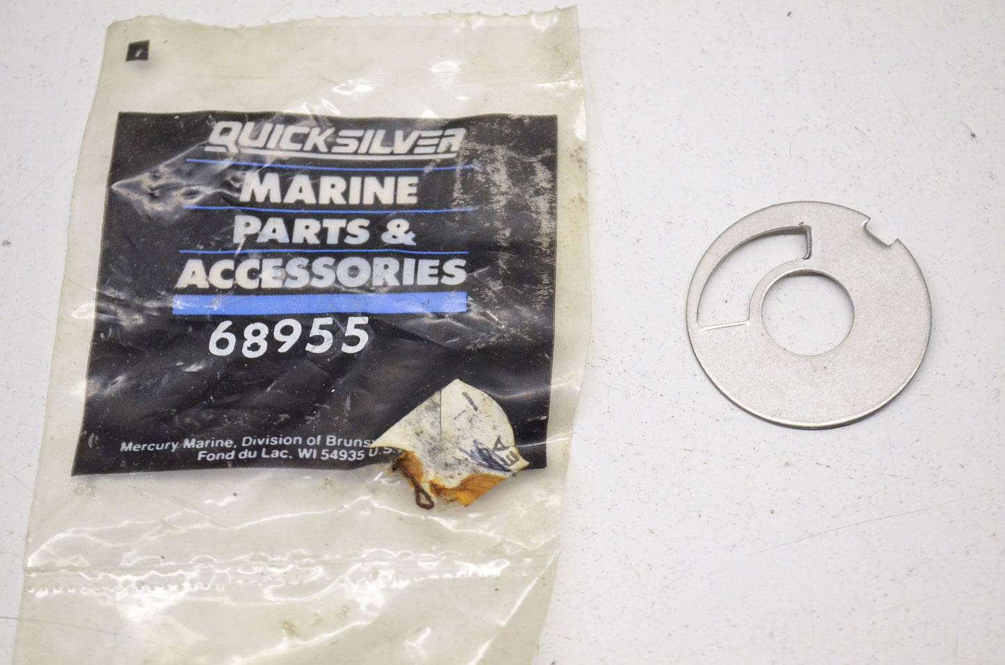 New OEM Quicksilver Mercury Face Plate NOS