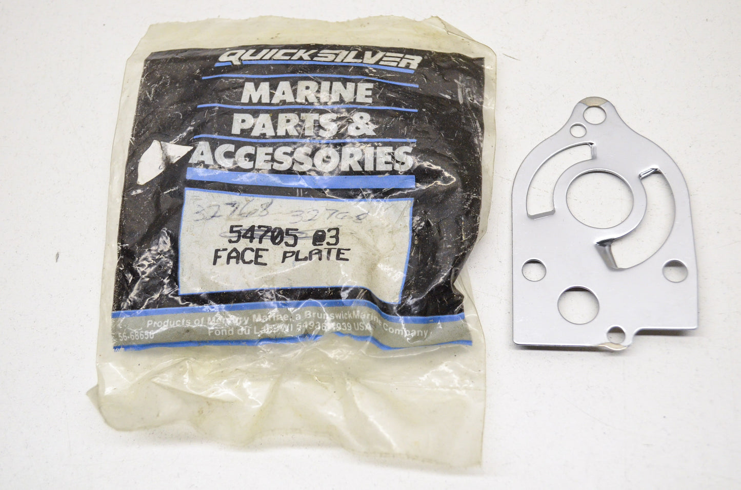 New OEM Quicksilver Mercury Face Plate NOS