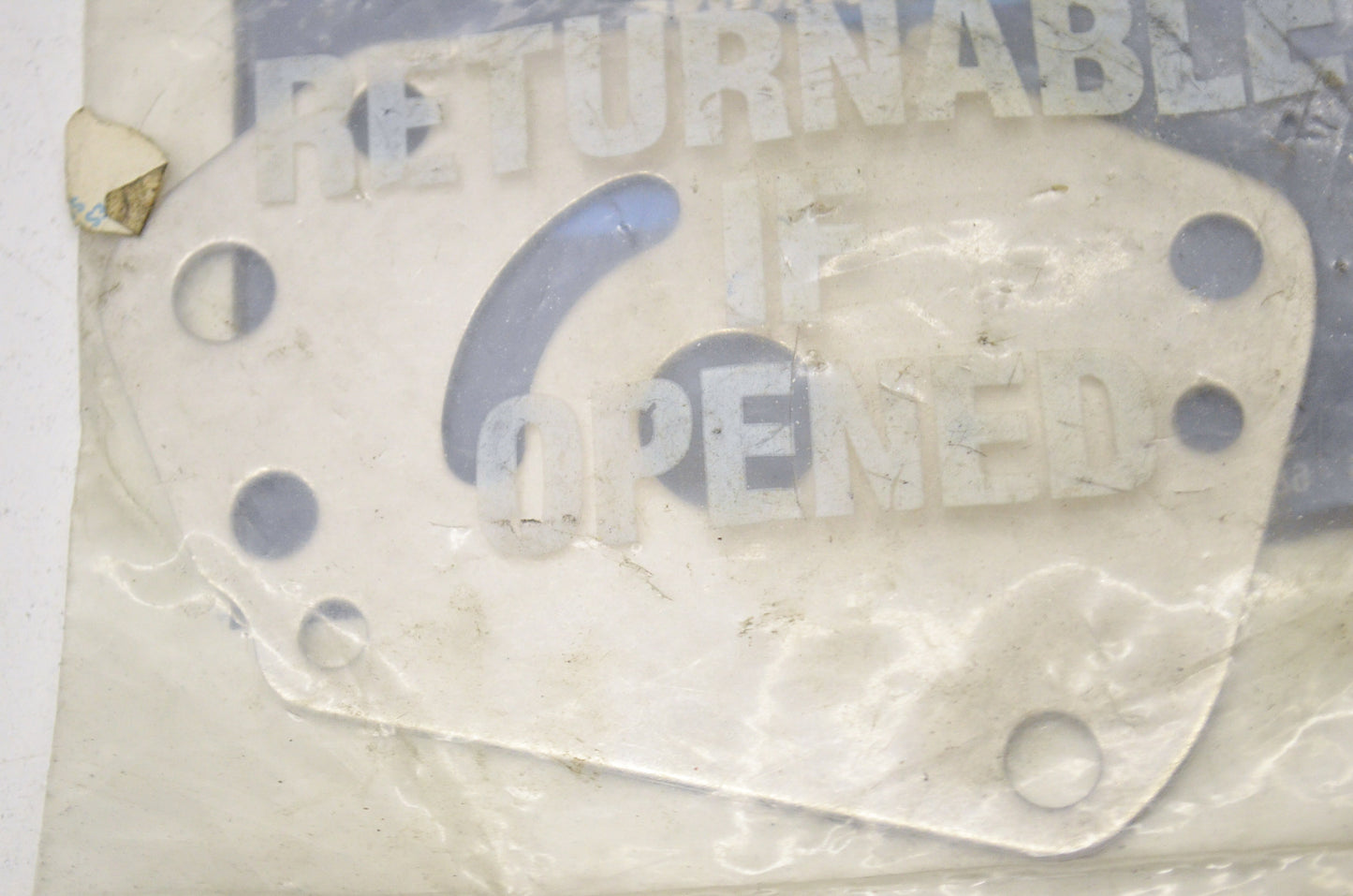 New OEM Quicksilver Mercury Face Plate NOS