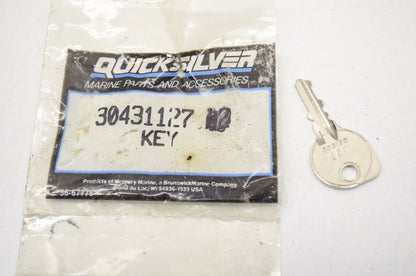 New OEM Quicksilver Mercury Ignition Key 127 NOS
