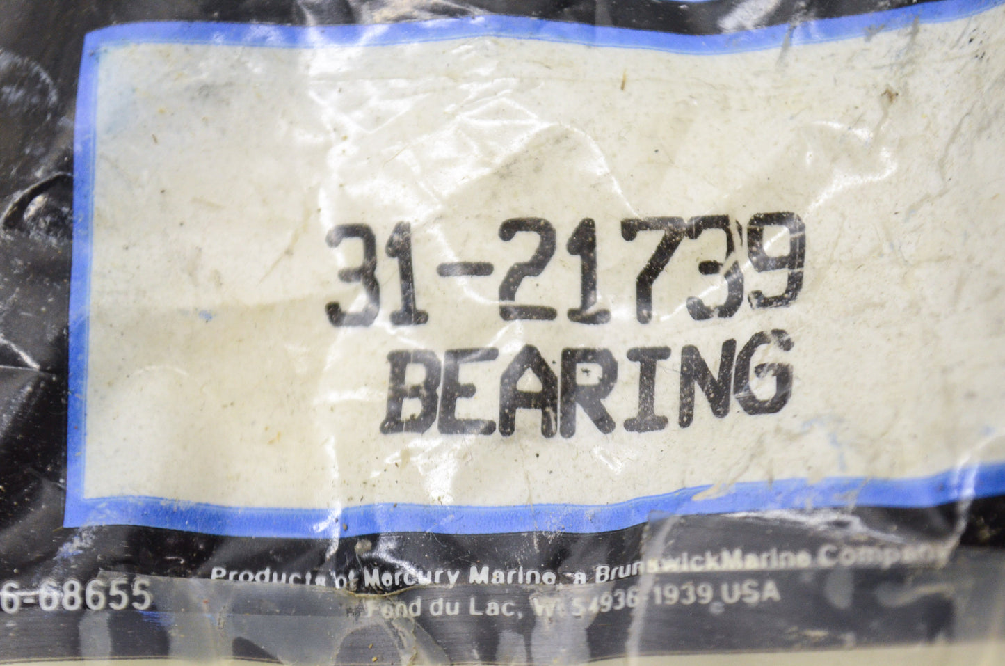 New OEM Quicksilver Mercury Bearing NOS