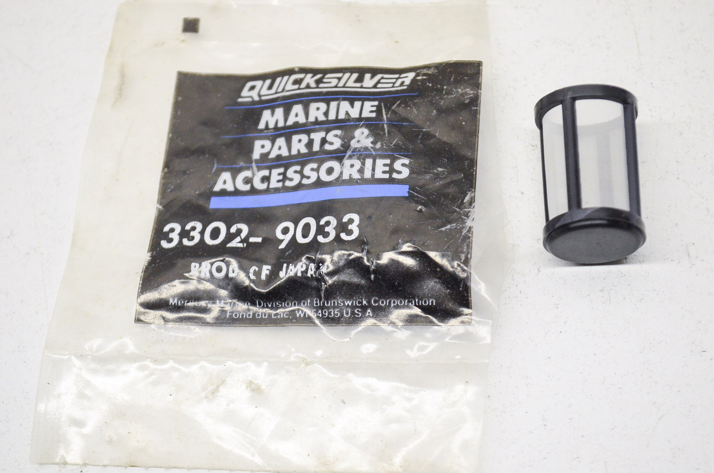 New OEM Quicksilver Mercury Fuel Filter NOS