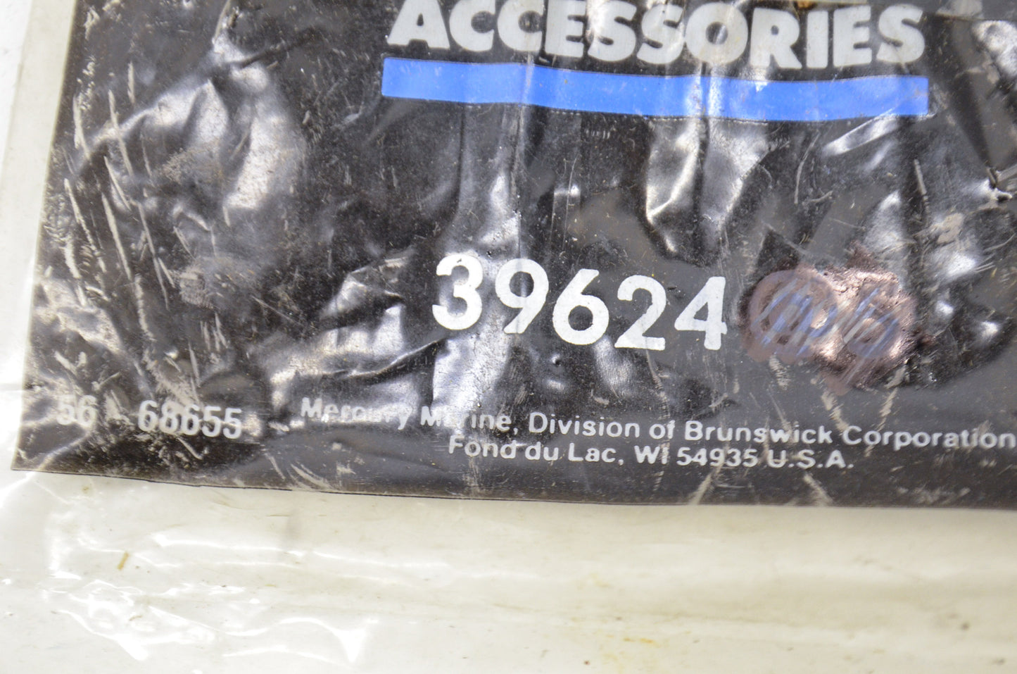 New OEM Quicksilver Mercury Face Plate NOS