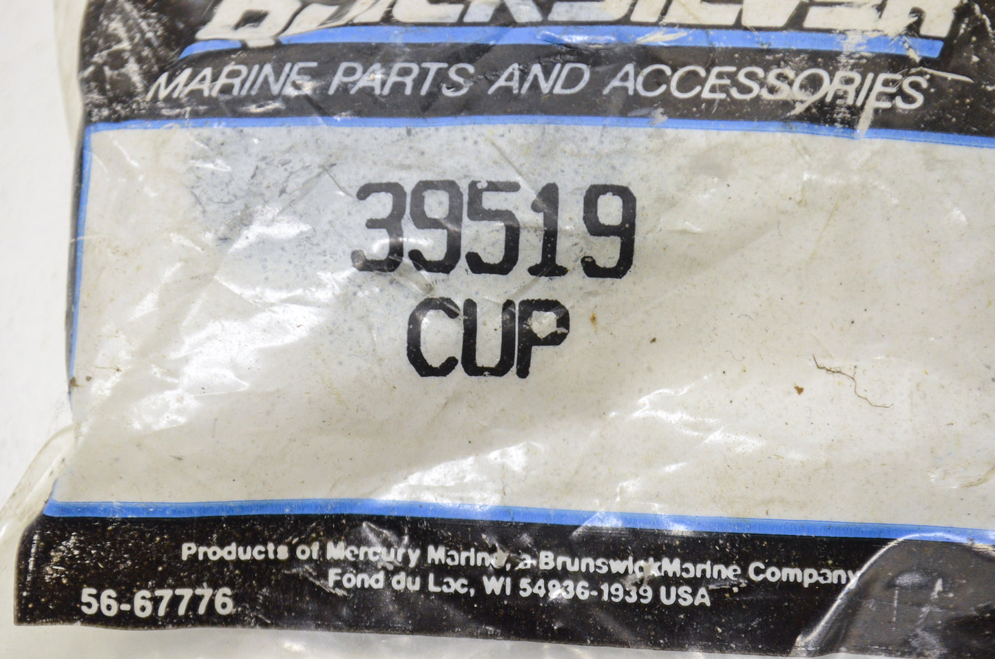 Quicksilver Cups Qty 2 NOS