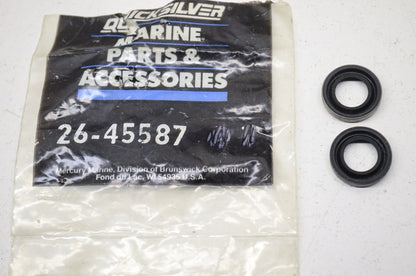 New OEM Quicksilver Mercury Oil Seals QTY 2 NOS