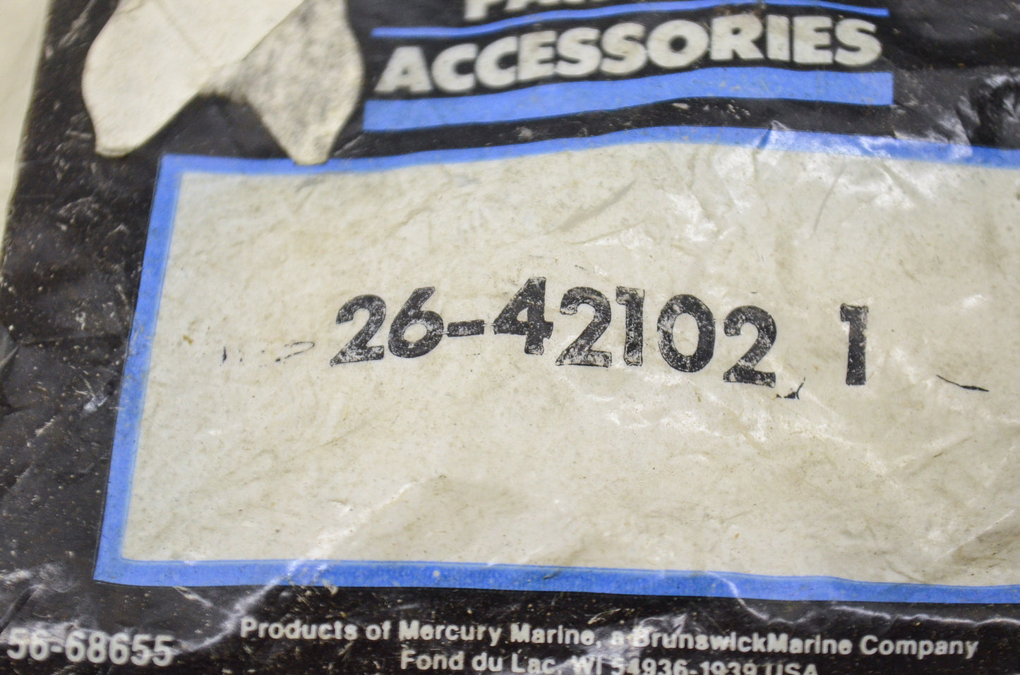 New OEM Quicksilver Mercury Tube Seal NOS