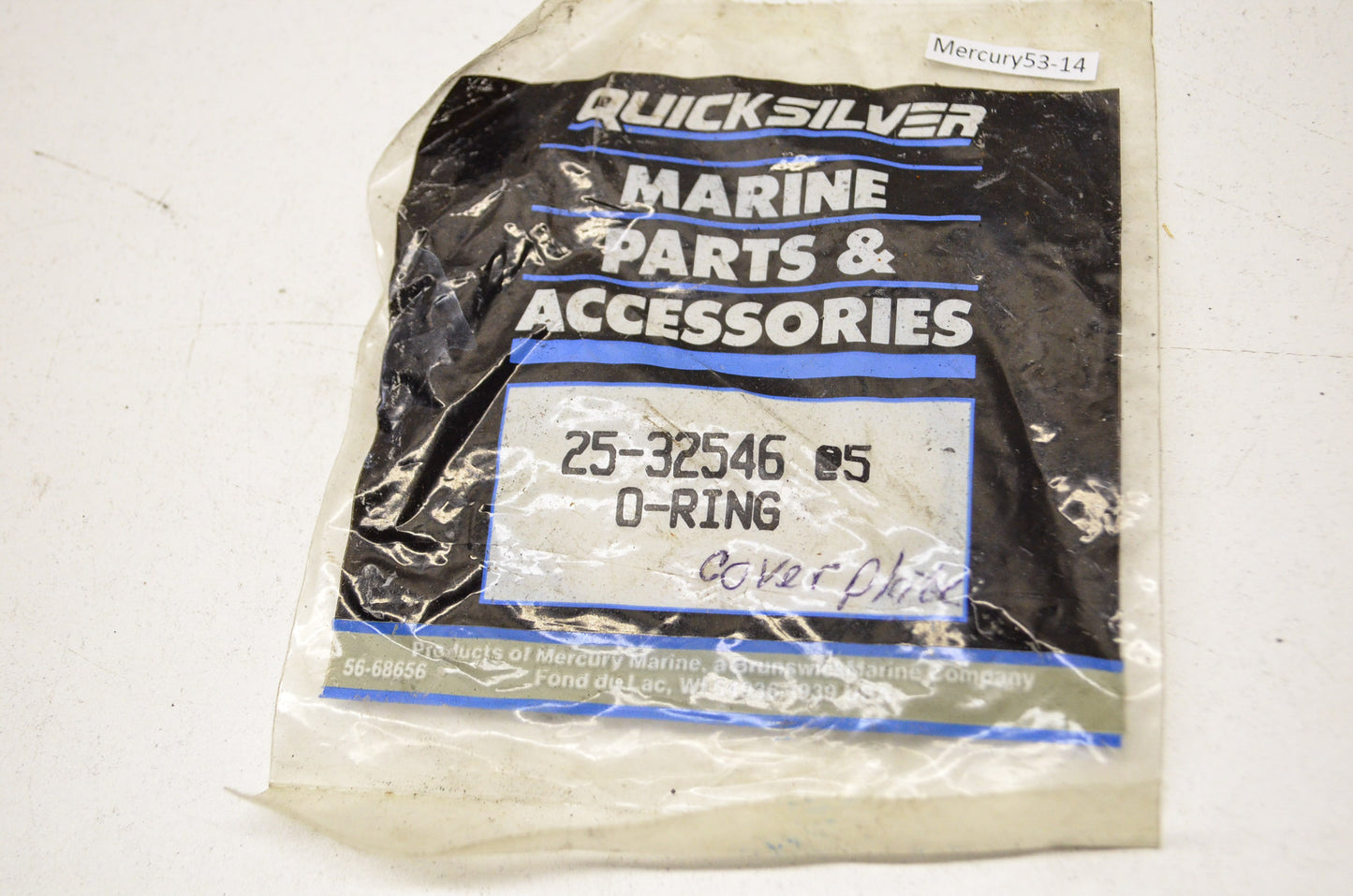 New OEM Quicksilver Mercury Cover Plate O Rings QTY 4 NOS