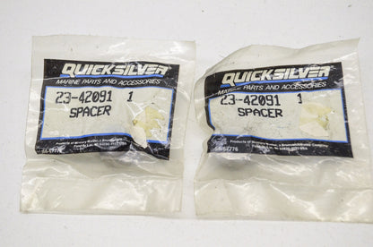 New OEM Quicksilver Mercury Spacers QTY 2 NOS