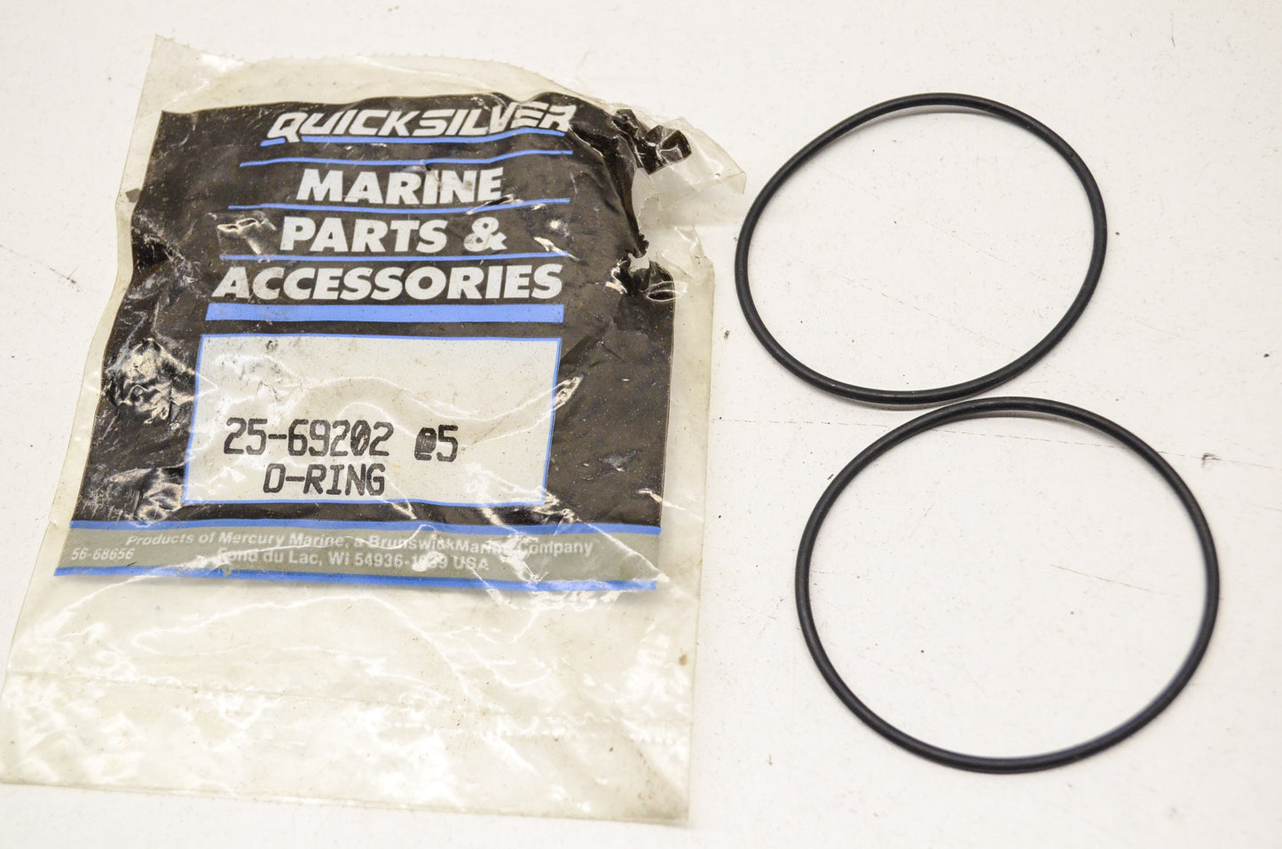 New OEM Quicksilver Mercury O Rings QTY 2 NOS