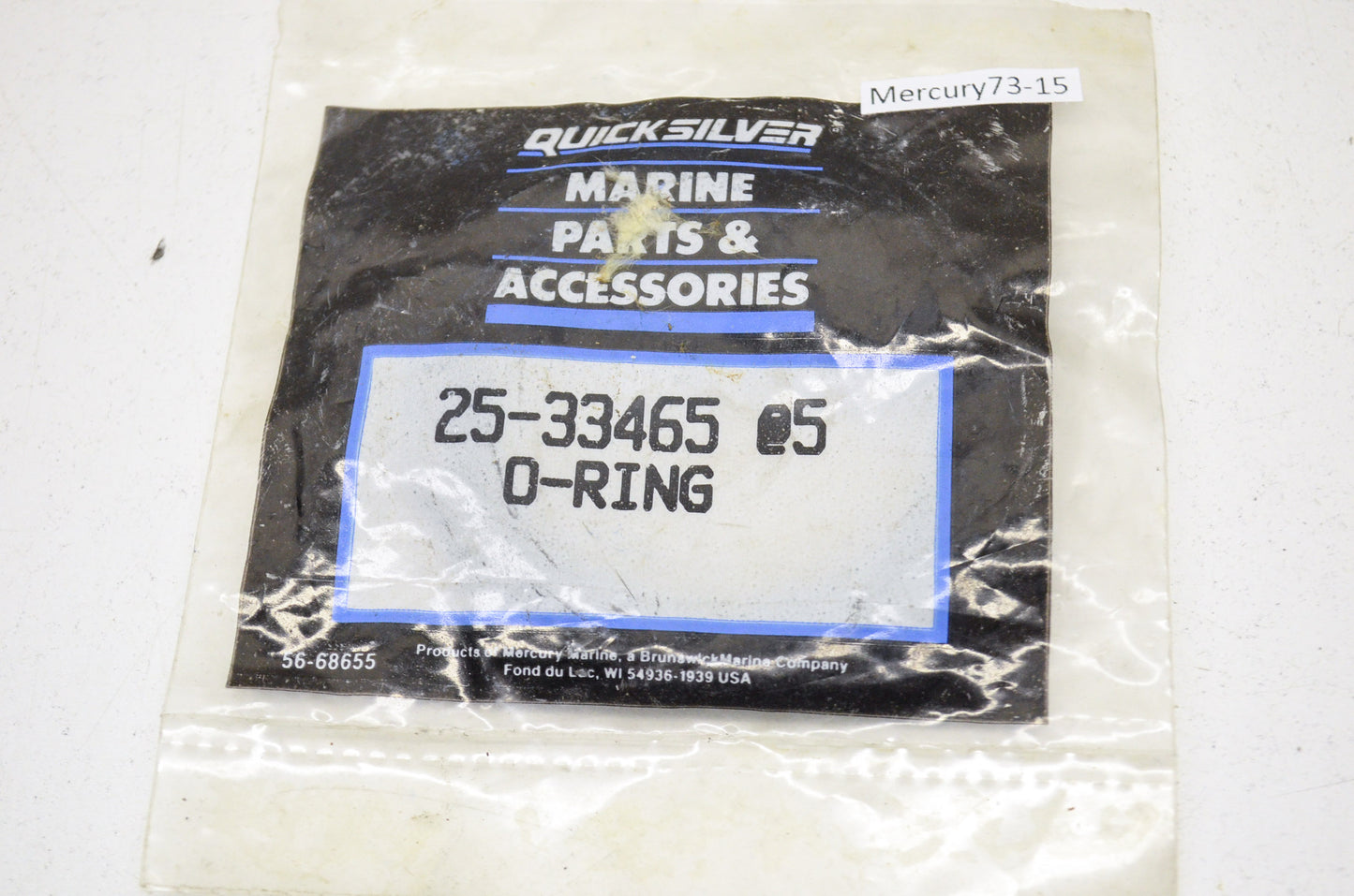 New OEM Quicksilver Mercury O Rings QTY 5 NOS