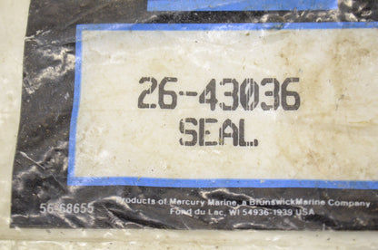 OEM Mercury 26-43036 Seal NOS
