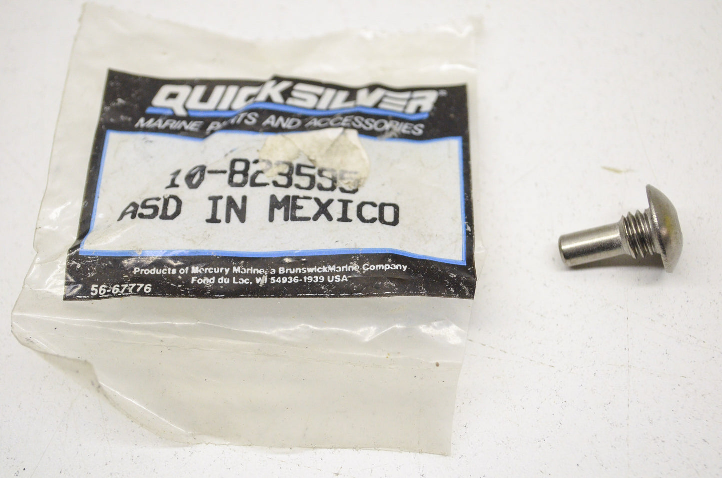 OEM Mercury 10-823595 Quicksilver Screw NOS