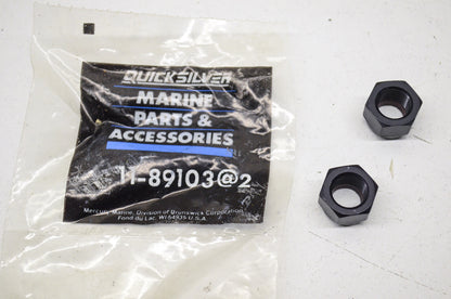New OEM Quicksilver Mercury Nuts QTY 2 NOS