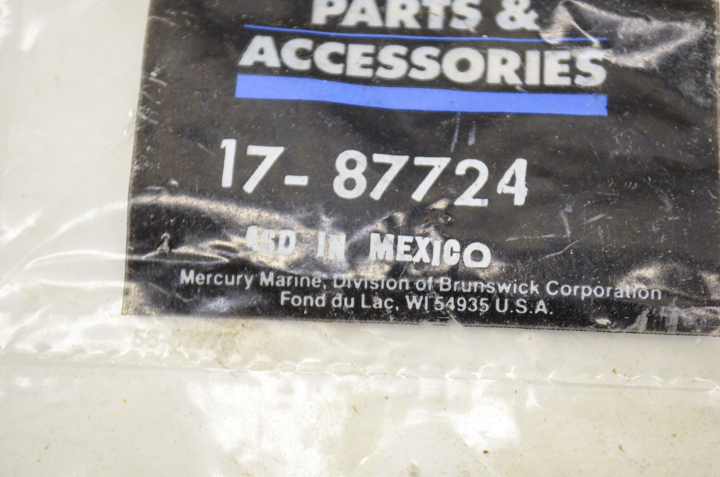 OEM Mercury 17-87724 Quicksilver Pin NOS