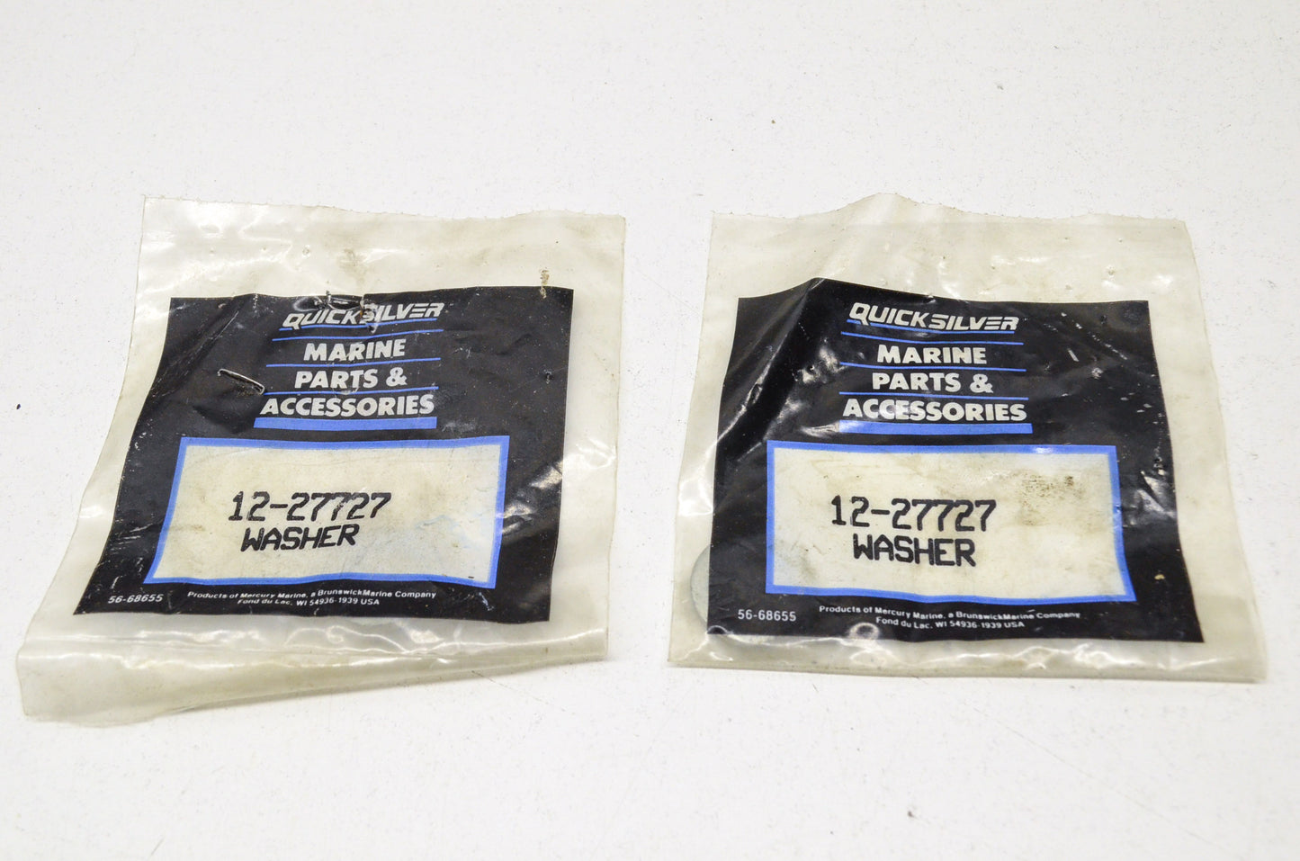 New OEM Quicksilver Mercury Washers QTY 2 NOS