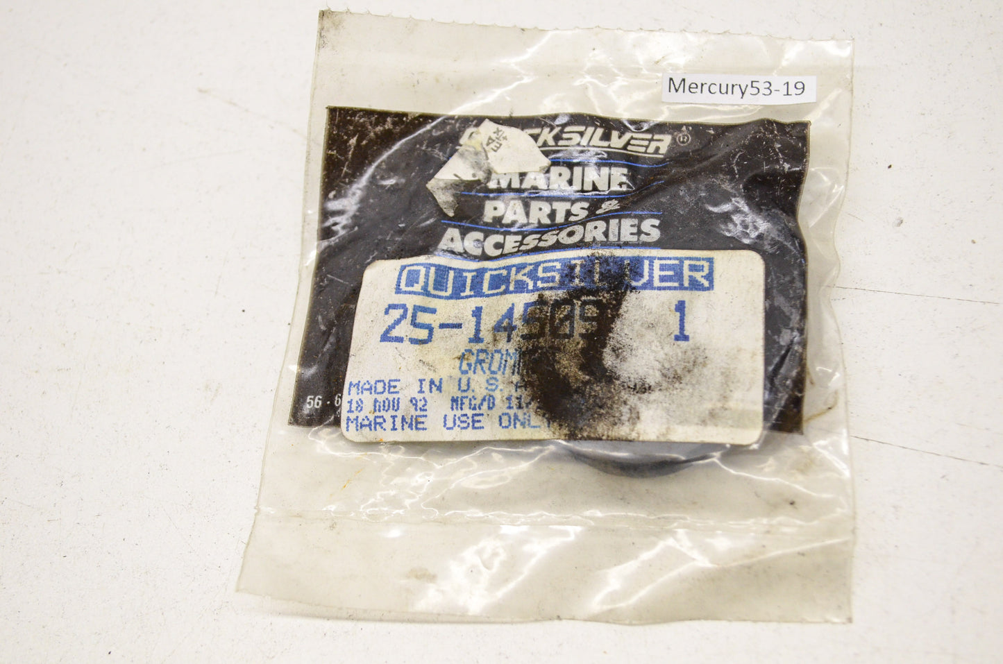 New OEM Quicksilver Mercury Grommet NOS