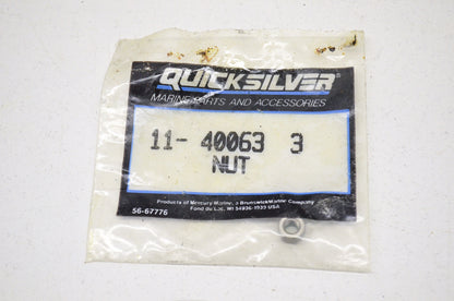 New OEM Quicksilver Mercury Nut NOS