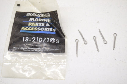Quicksilver 18-21071 Mercury Cotter Pins Qty 5 NOS