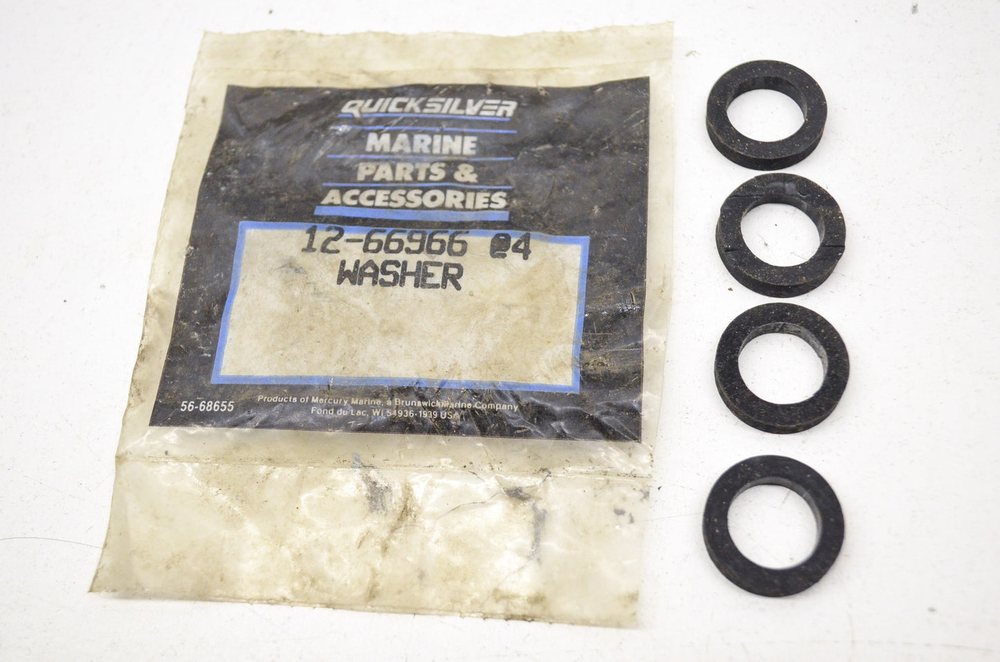 New OEM Quicksilver Mercury Washers QTY 4 NOS