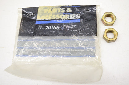 New OEM Quicksilver Mercury Nuts QTY 2 NOS