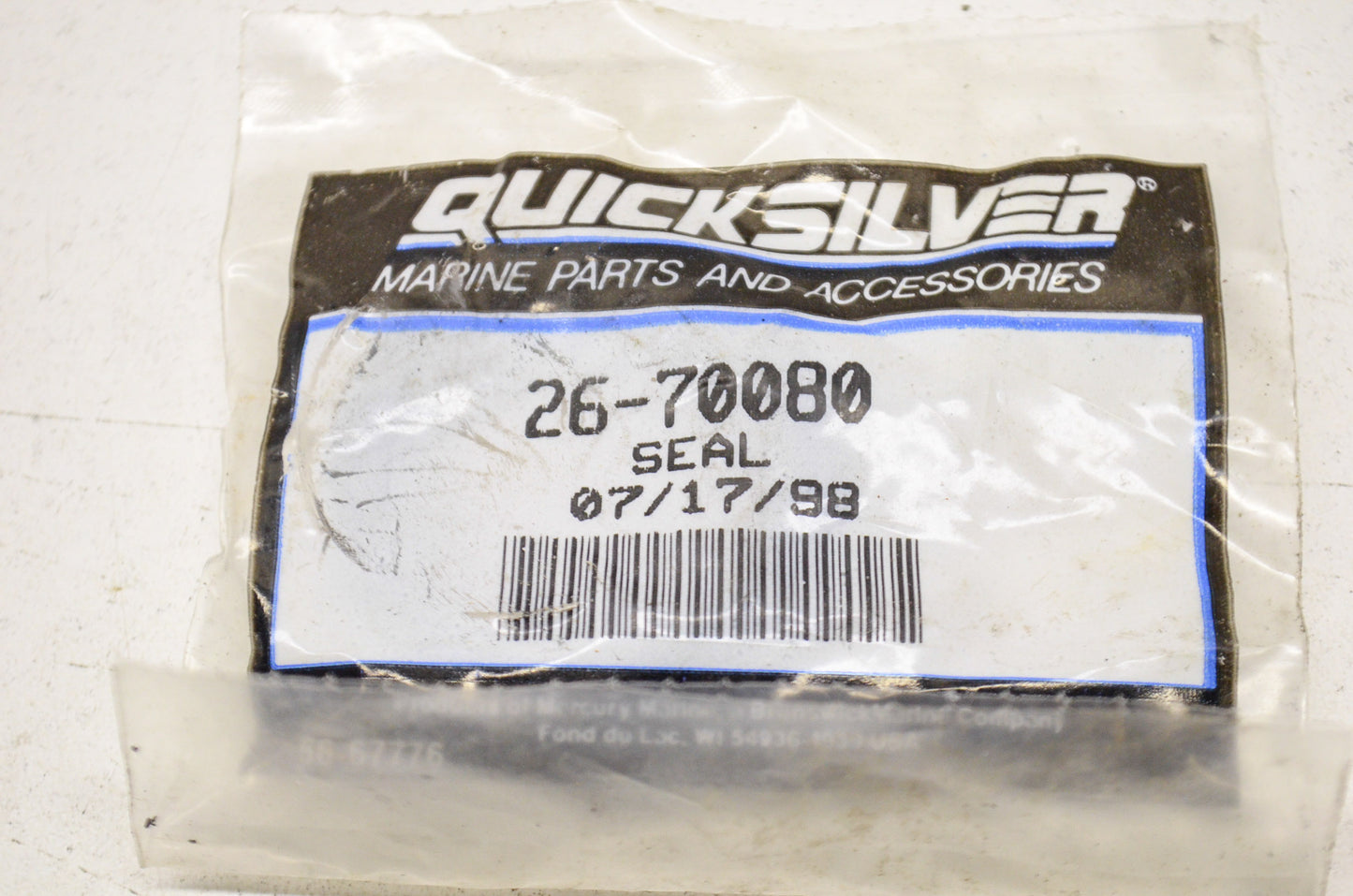 New OEM Quicksilver Mercury Seal NOS